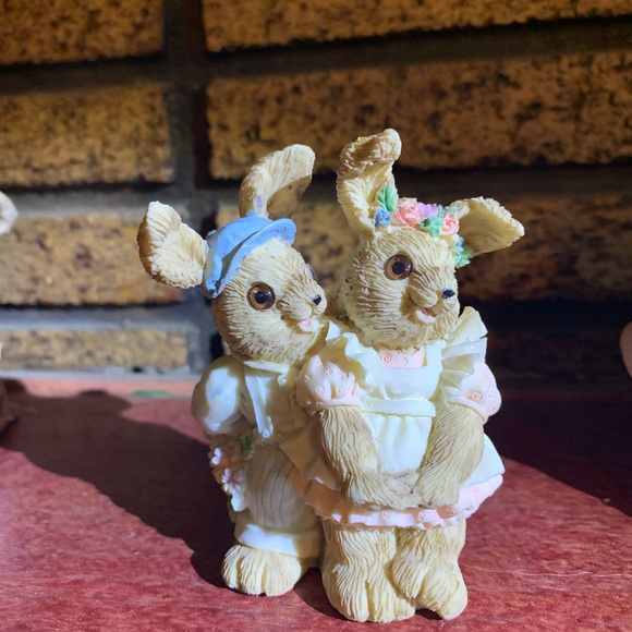 Mervyns Happy Easter Bunnies 1991 and 1992 Lot Of Five - Picture 6 of 11